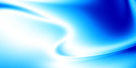 A mesmerizing blend of captivating blue hues creating fluid dynamics within a stunning abstract designの写真素材