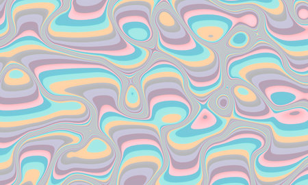 Abstract Pastel Swirling Pattern with Soft Colors for Artistic or Background Use