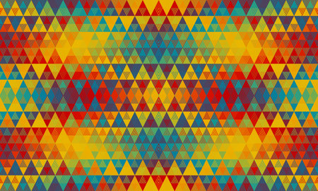 Tribal and ethnic pattern geometric triangle,  vector abstract background for fashion. Aztec...