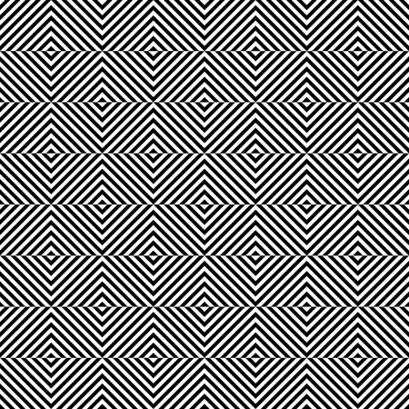 Abstract geometric overlay pattern. A  vector background. White and black ornament. Graphic modern pattern. Simple lattice graphic designのイラスト素材