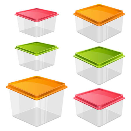 Food container vector design illustration isolated on white backgroundのイラスト素材