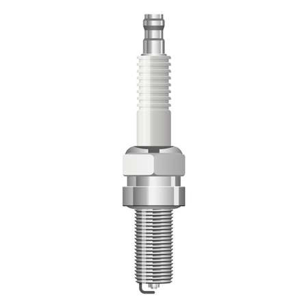 Spark plug vector design illustration isolated on white background