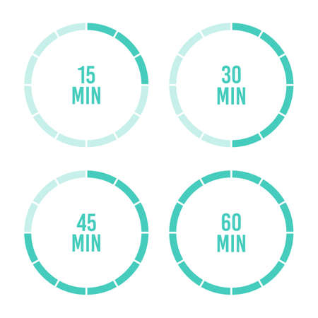 Hour timer vector design illustration isolated on backgroundのイラスト素材