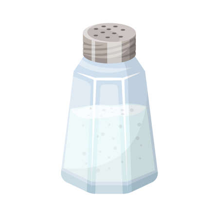 Salt shaker vector design illustration isolated on white backgroundのイラスト素材