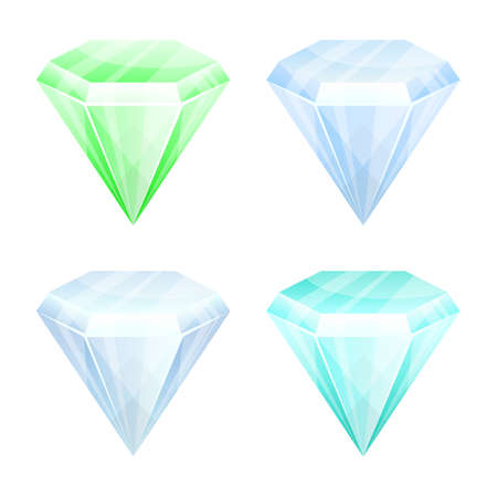 Diamnod vector design illustration isolated on white backgroundのイラスト素材