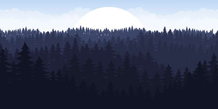 Mountain beautiful landscape background vector design illustrationのイラスト素材