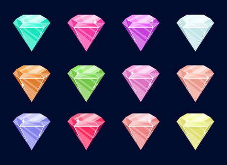 Diamond vector design illustration isolated on backgroundのイラスト素材