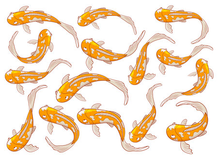 Fish vector design illustration isolated on white backgroundのイラスト素材