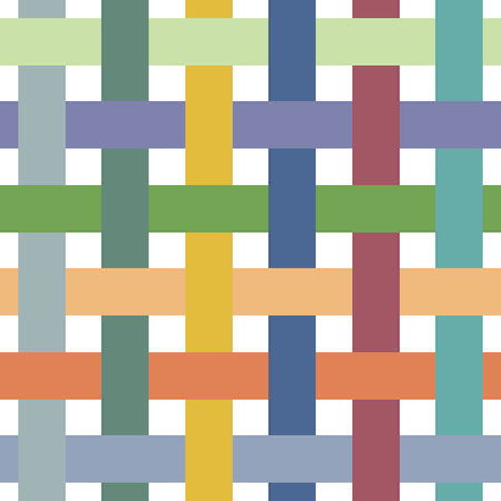 color stripes seamless patternのイラスト素材