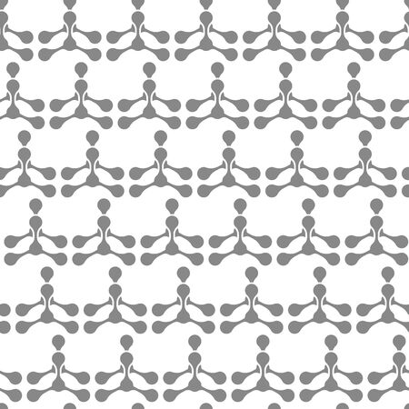 Vector geometrical grey atoms horizontal stripesのイラスト素材