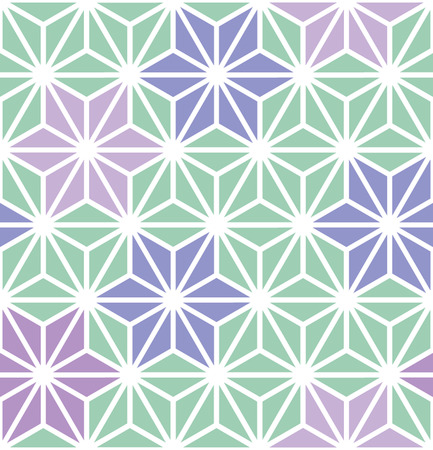Hexagon Starburst Lines Geometric Seamless Backgroundのイラスト素材