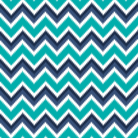 Seamless Retro Modern Chevron Ikat Background Pattern のイラスト素材