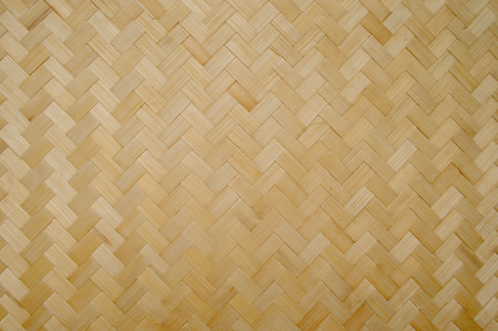 Bamboo Weave Basket texture and backgroundの写真素材
