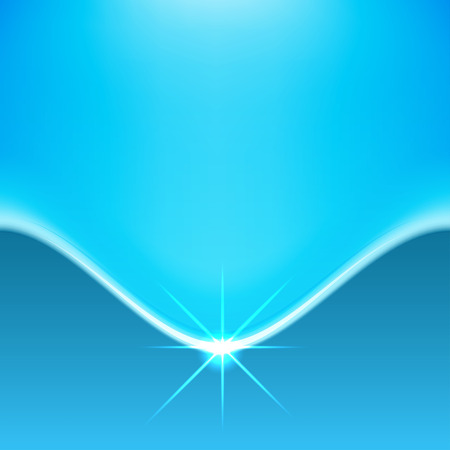 Blue water drop shape background vector illustration.のイラスト素材