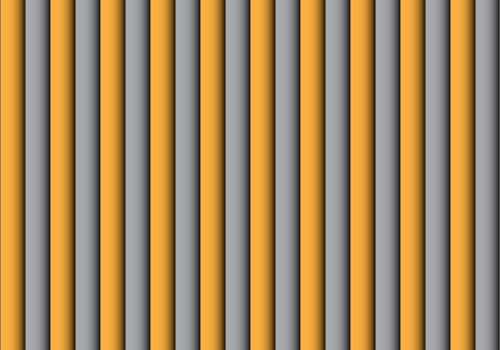 Abstract yellow gray shutter pattern background vector illustration.のイラスト素材