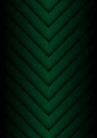 Abstract dark green arrow pattern direction design modern futuristic background vector illustration.のイラスト素材
