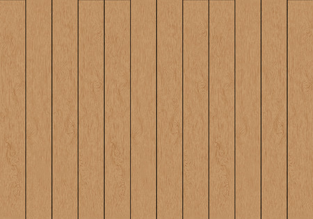 Realistic vector brown wood plate pattern background texture illustration.のイラスト素材