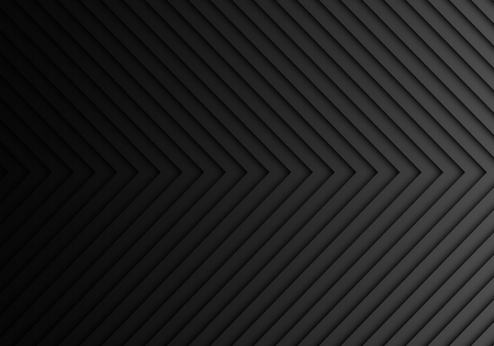Abstract dark grey arrow pattern light direction background texture vector illustration.のイラスト素材