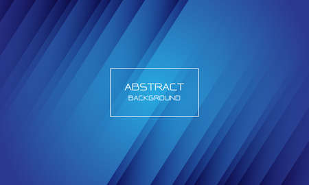 Abstract blue geometric dynamic background texture white frame with text design modern vector...