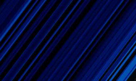 Abstract blue line speed dynamic on black background vector illustration.のイラスト素材