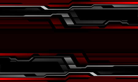 Abstract green silver black cyber geometric design modern futuristic background vector illustration.のイラスト素材