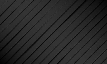 Abstract black lines shadow slash on grey background texture vector illustration.のイラスト素材