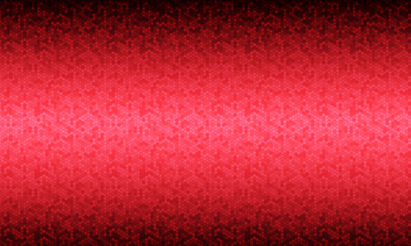 Abstract red hexagon pattern geometric background texture vector illustration.のイラスト素材