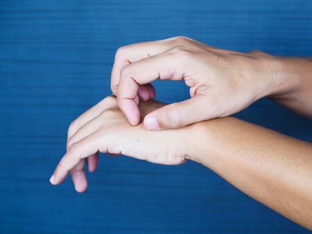 Itching on the skin on the body From mold or disease