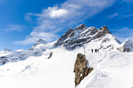 The Jungfrau summit