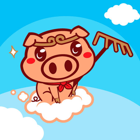 PIG Heroのイラスト素材