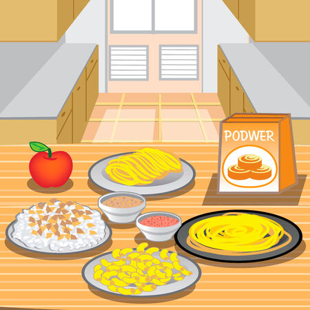 my kitchenのイラスト素材