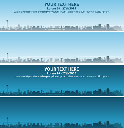 Busan Event Bannerのイラスト素材