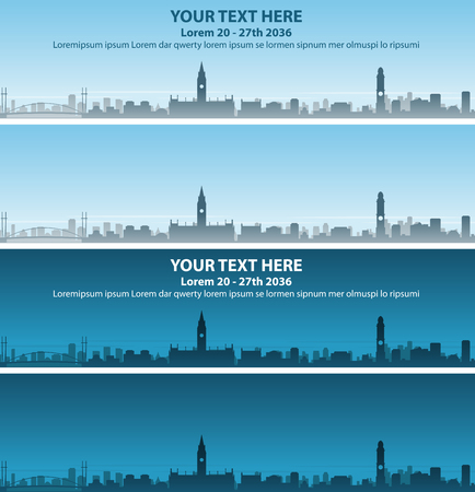 Manchester Event Bannerのイラスト素材