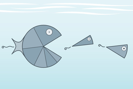 Market Share Growthのイラスト素材