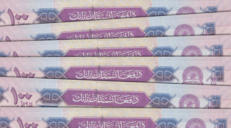Paper money from  Afghanistan. Afghan afghani. Close up banknotes from  Afghanistan.  Afghan currency 3D renderの写真素材