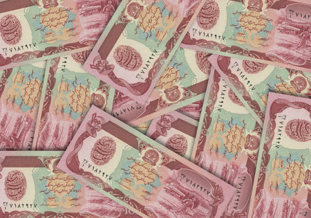 Paper money from  Afghanistan. Afghan afghani. Close up banknotes from  Afghanistan.  Afghan currency 3D renderの写真素材