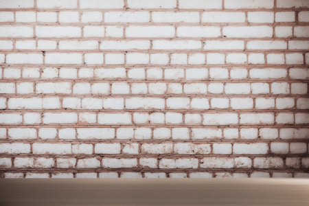 Background of brick wall texture. Red brick wall texture. Red brick wall background.の素材