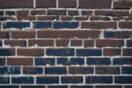 Background of brick wall texture. Brick wall texture background. Brick wall background.の素材