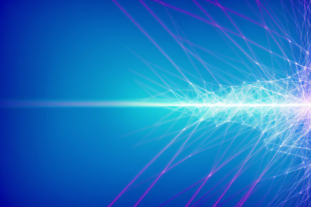 Generative AI art with a beautiful abstract background with space for text or image. copyspace. Generative AIの素材
