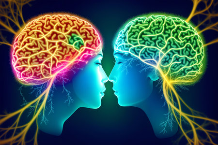 Generative AI art with a Mind Symphony. Unveiling the Intricate Dance of the Human Brain. A beautiful abstract human brain. Generative AIの素材