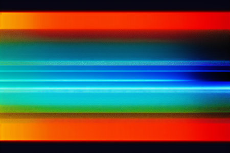 Generative AI art with A beautiful abstract symphony background. A Kaleidoscope of Vibrant Shapes and Figures. copyspace. Generative AIの素材