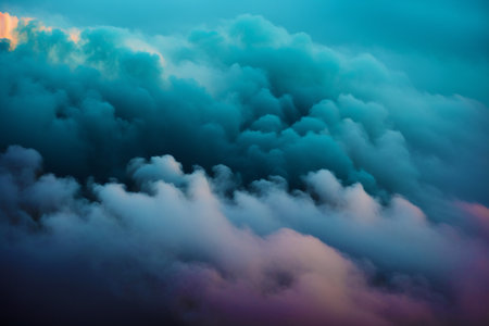 Generative AI art with A beautiful space Background. Cosmic Horizon. A Futuristic Journey Through Space. copyspace. Generative AIの素材