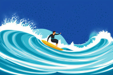 Generative AI art with Summer holiday, vacation. Sun Kissed Escapes. Embrace the Ultimate Summer Adventure. Generative AIの素材