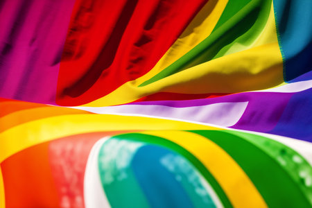 Generative AI art with Beautiful colorful background. An amazing trip of Colors and shapes. Generative AIの素材