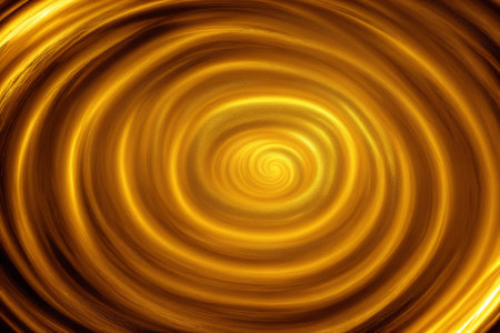 Generative AI art with An amazing golden background. The Enchanting World of Golden Liquid. Generative AIの素材