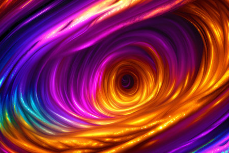 Generative AI art with An amazing golden background. The Enchanting World of Golden Liquid. Generative AIの素材