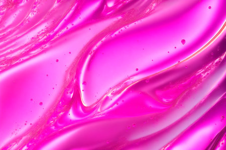 Generative AI art with An amazing pink background. The Ethereal Pink Liquid. Generative AIの素材