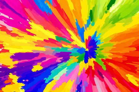 Generative AI art with An abstract colorful background. A Symphony of Colors. Exploring the Abstract Realm. Generative AIの素材