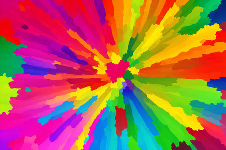 Generative AI art with An abstract colorful background. A Symphony of Colors. Exploring the Abstract Realm. Generative AIの素材
