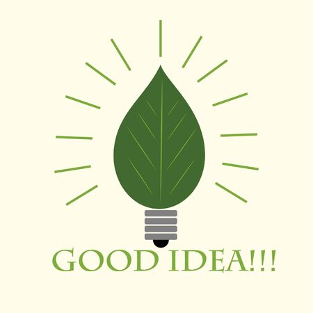 ecological energy savingのイラスト素材